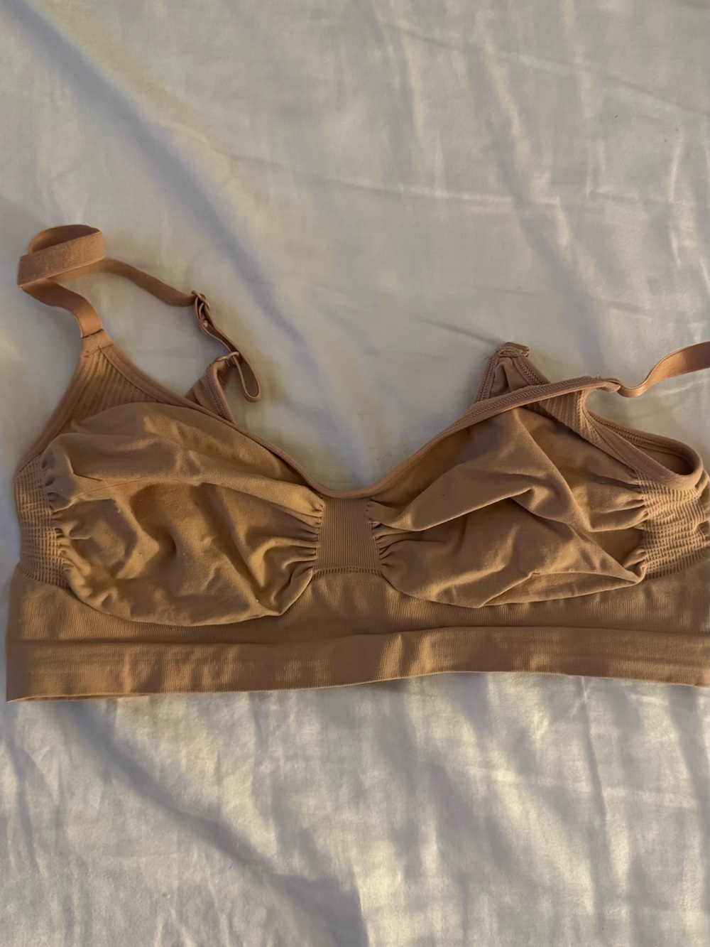 skims nude bralette, 4xl/5xl